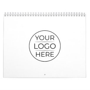 Calendário Logotipo Moderno de Marca de Negócios