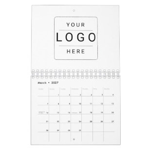 Calendário Logotipo Personalizado
