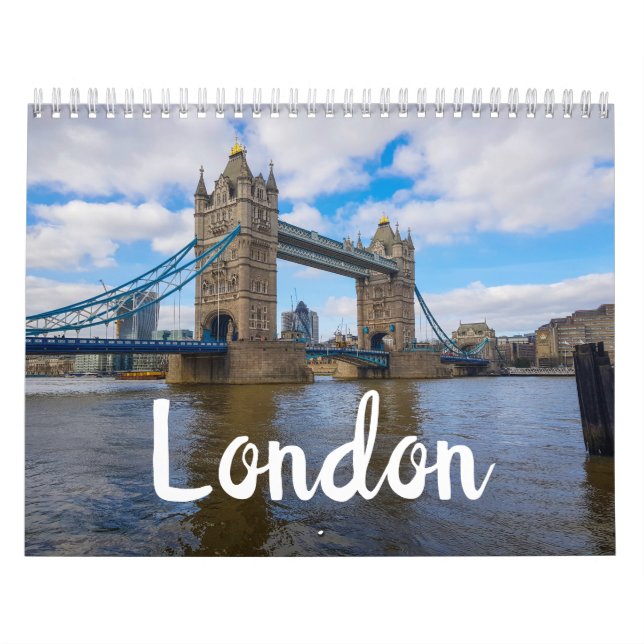 Calendário London Excelente da Inglaterra Architecture City (Capa)
