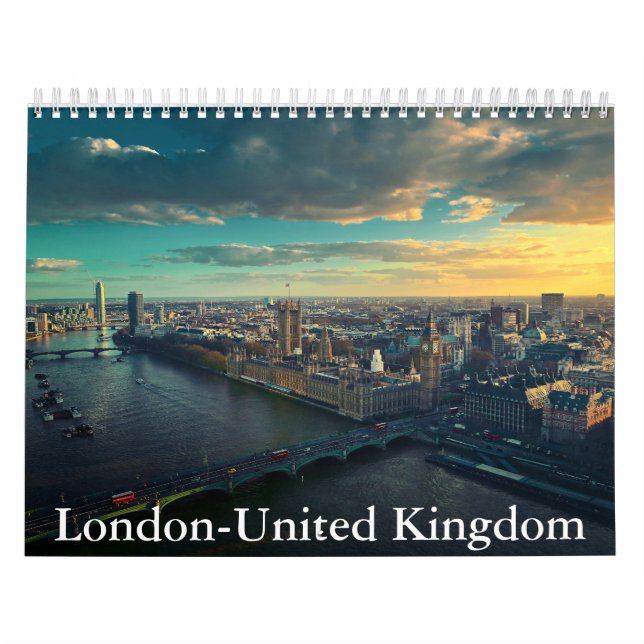 Calendário London-United Kingdom Calendar (Capa)