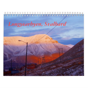 Calendário Longyearbyen, Svalbard