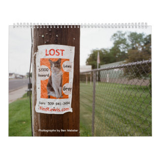 Calendário Lost Lewis Calendar