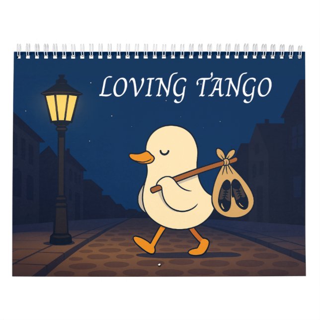 Calendário Loving Tango (Capa)