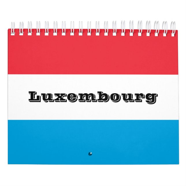 Calendário Luxemburgo (Capa)