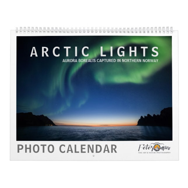 Calendário Luzes Árticas 2027 (Capa)