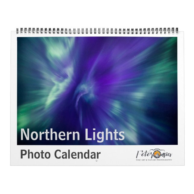 Calendário Luzes do Norte 2027 (Capa)