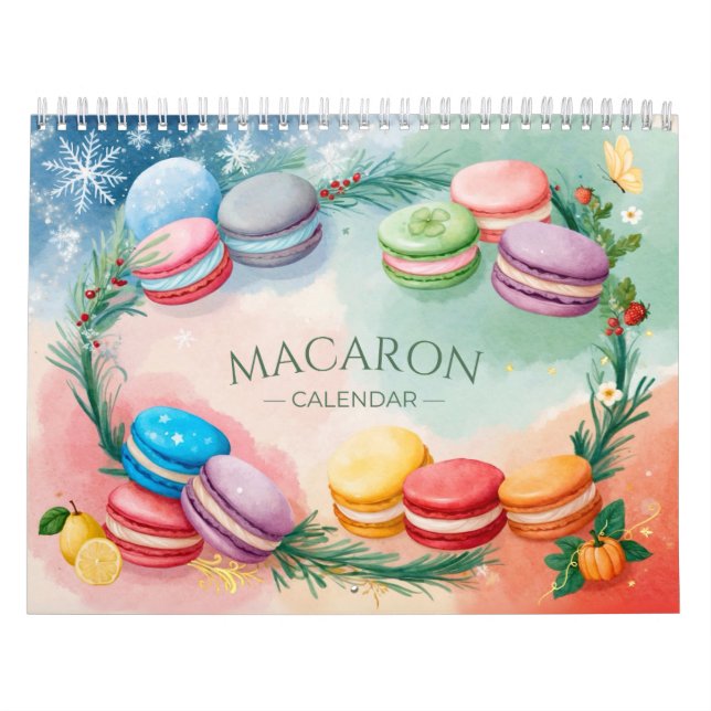 Calendário Macaron (Capa)