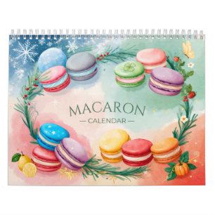 Calendário Macaron