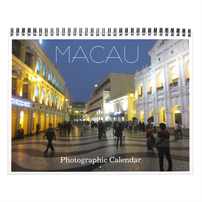 Calendário Macau 2026 (Capa)