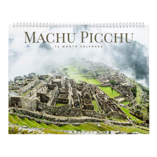 Calendário Machu Picchu (Capa)