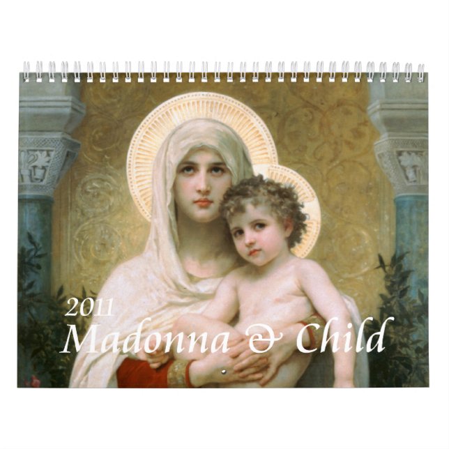 Calendário Madonna e criança (Capa)