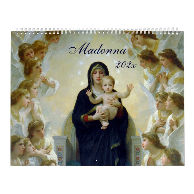 Calendário Madonna por Bouguera (Capa)