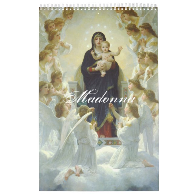 Calendário Madonna – Saint Mary – Maria – Gottesmutter (Capa)