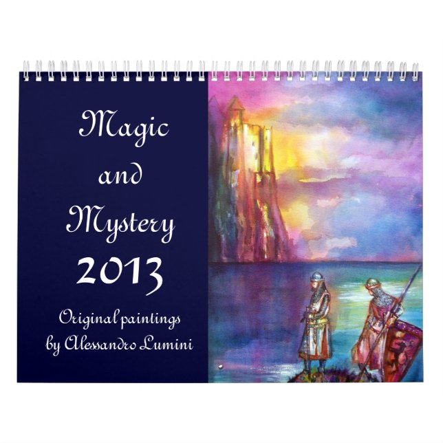 CALENDÁRIO MAGIC & MYSTERY 2013 (Capa)