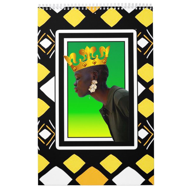 Calendário Mágica Menina Negra (Capa)