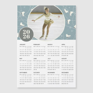 Calendário Magnético de Fotografias Personalizadas