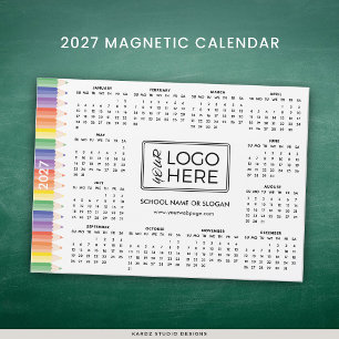Calendário Magnético do Logotipo Escolar Promocion