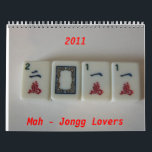 Calendário Mah-Jongg amantes 2011<br><div class="desc">A deve ter o calendário 2011 para todos os jogadores mah-jongg. cada mês é uma imagem especial que descreve o jogo com as grandes imagens,  palavras e as datas fazendo o fácil a read.front e ao design traseiro.</div>