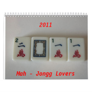Calendário Mah-Jongg amantes 2011