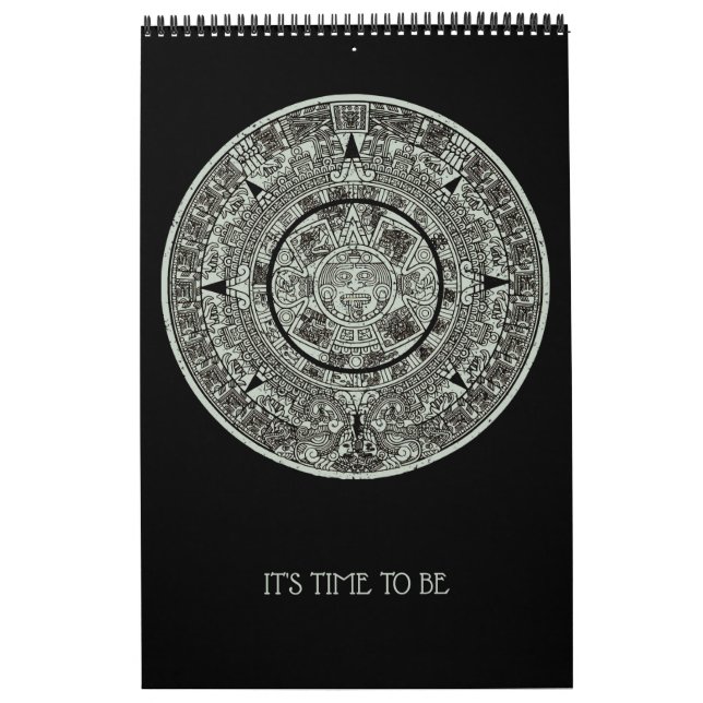 Calendário maia 1 do Aztec Sun Stone do México (Capa)