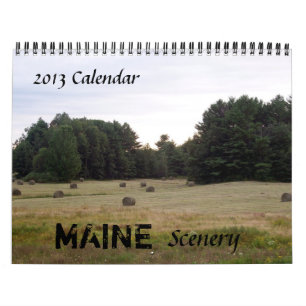 Calendário Maine 2015 Scener