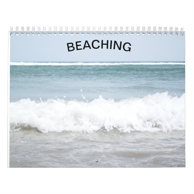Calendário Maine Beach 12 Meses (Capa)