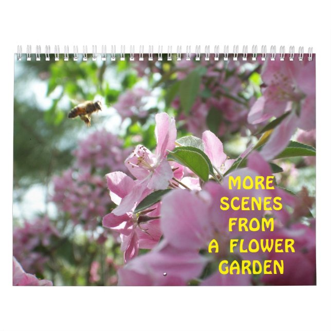 Calendário Mais Cenas De Um Jardim Flor (Capa)