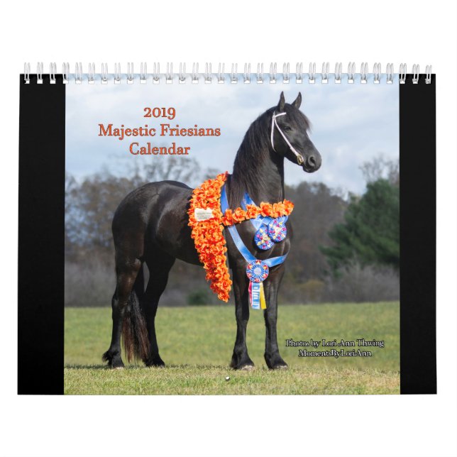 Calendário majestoso de 2019 frisões (Capa)