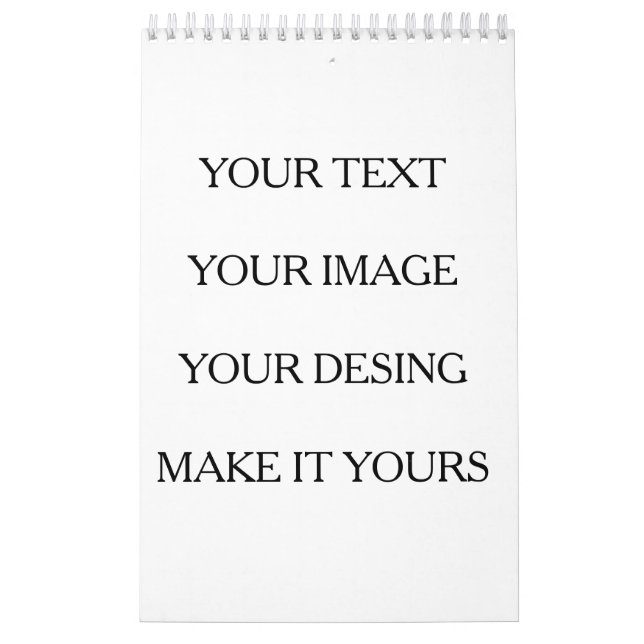 Calendário Make Your Own Simple Small (Capa)