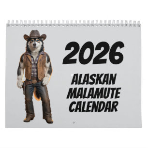 Calendário Malamute