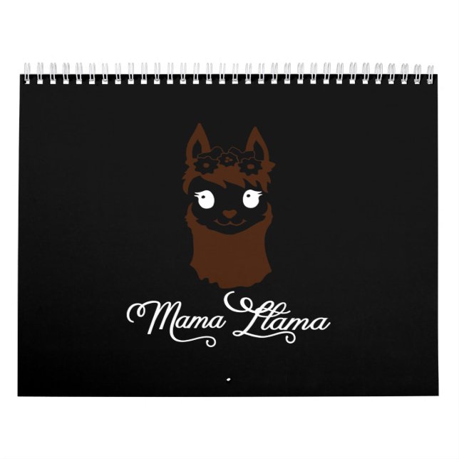Calendário mama llama (Capa)