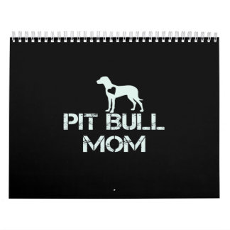 Calendário Mamãe Pitbull ama tanto cachorros