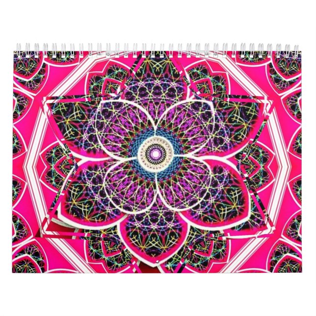 Calendário Mandala design (Capa)