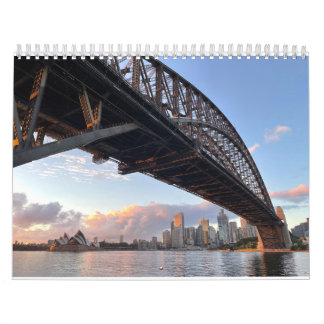 Calendário Manhã do porto de Sydney