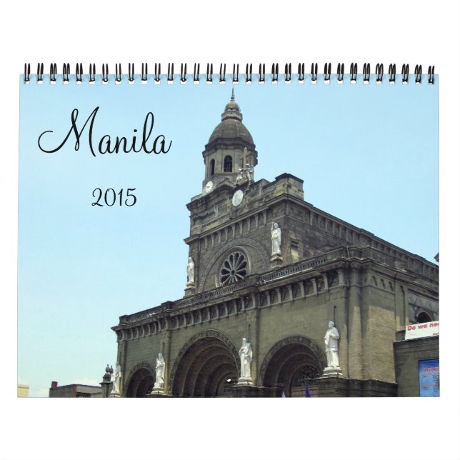 Calendário manila 2015 (Capa)