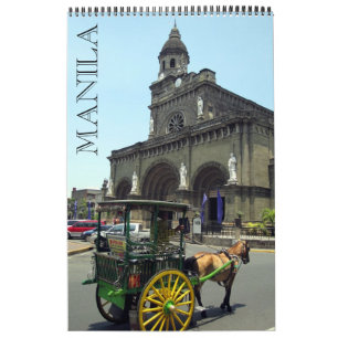Calendário manila filipinas