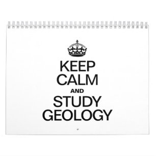 CALENDÁRIO MANTER A CALMA E ESTUDAR A GEOLOGIA