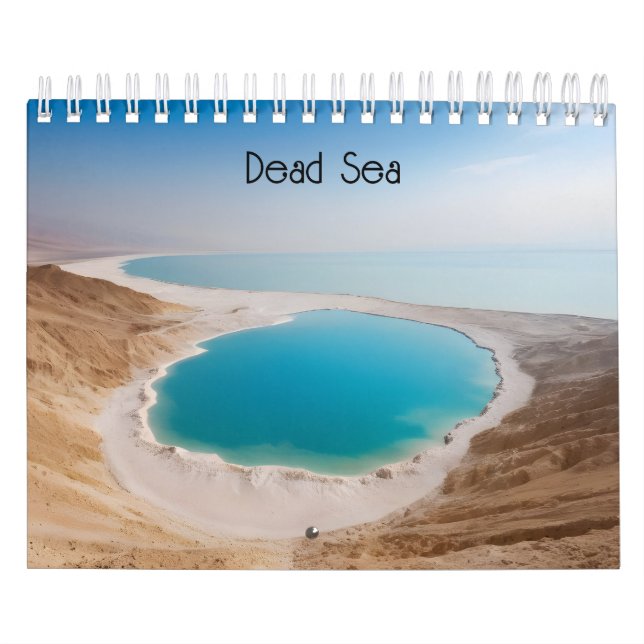 Calendário Mar morto Israel (Capa)