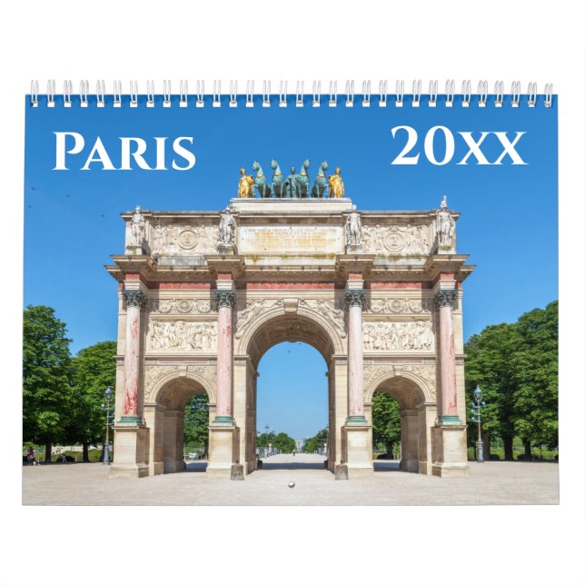 Calendário Marco de Paris (Capa)