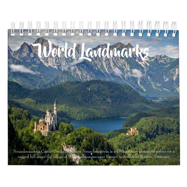 Calendário Marcos históricos mundiais (Capa)