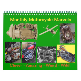 Calendário Marcos mensais de motociclos 2016