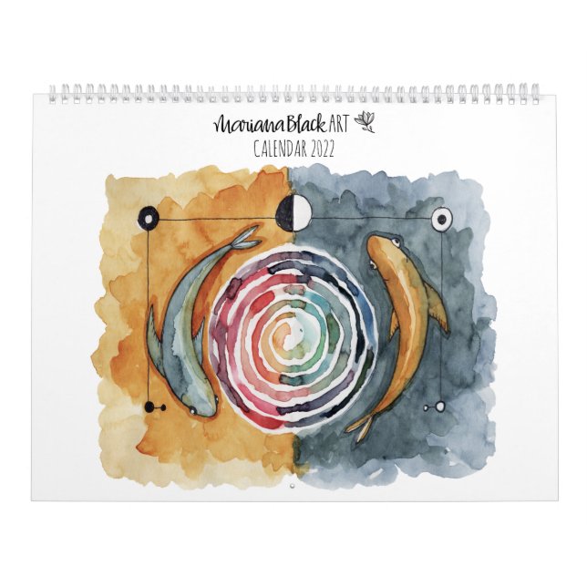 Calendário Mariana Black Art Calendar (Capa)