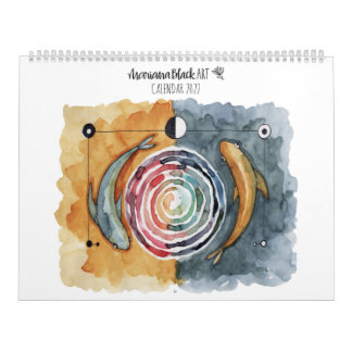 Calendário Mariana Black Art Calendar