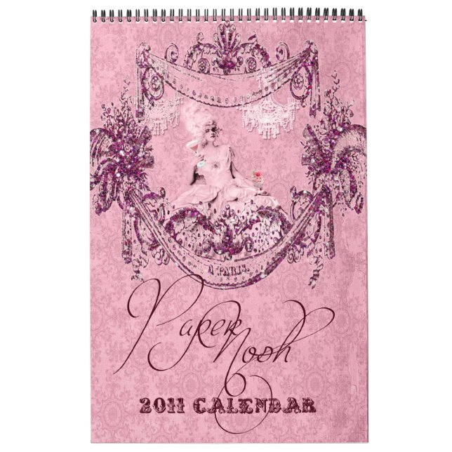 Calendário Marie Antoinette Versailles Large 2011 (Capa)