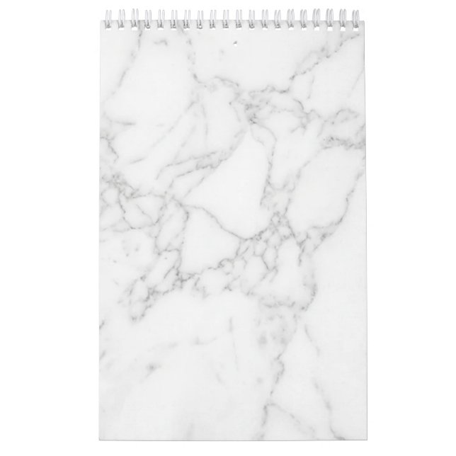 Calendário Mármore Branco (Capa)