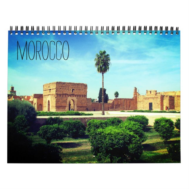 Calendário marrocos 2026 (Capa)