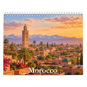 Calendário Marrocos em Imagens – Paisagens Lindas
