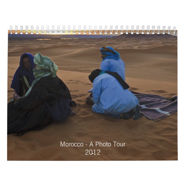 Calendário Marrocos - uma excursão da foto (Capa)