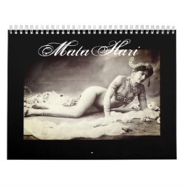 Calendário Mata Hari – Vintage 