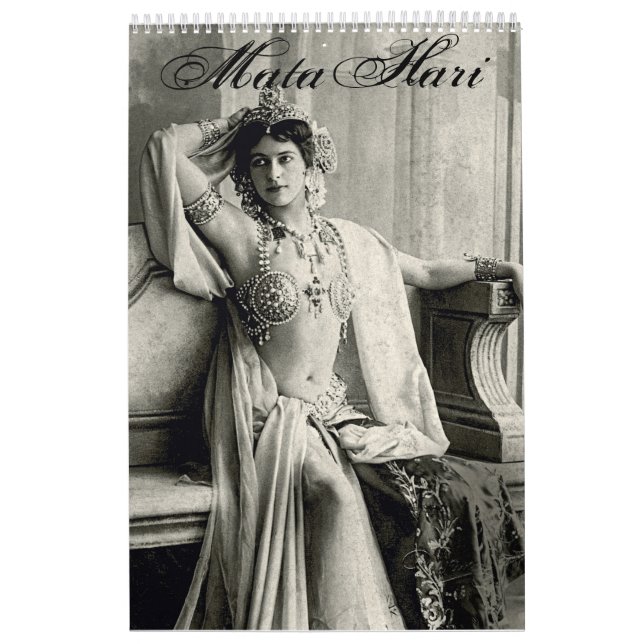 Calendário Mata Hari – Vintage  (Capa)